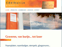 Tablet Screenshot of edelburijn.nl